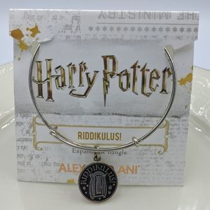 Alex Ani Harry Potter Silver Riddikulus Rare Bracelet